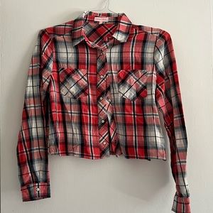 Nameless Cropped Flannel